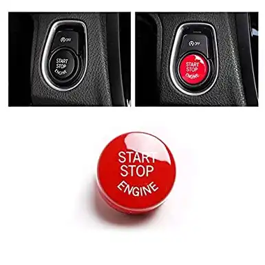 Car Engine Start Stop Switch Button Cover for BMW F30