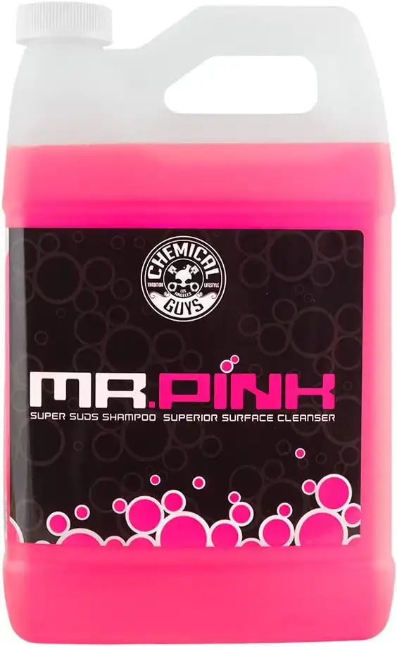 Chemical Guys CWS_402 Mr. Pink Super Suds Car Wash Soap and Shampoo (1 Gal)