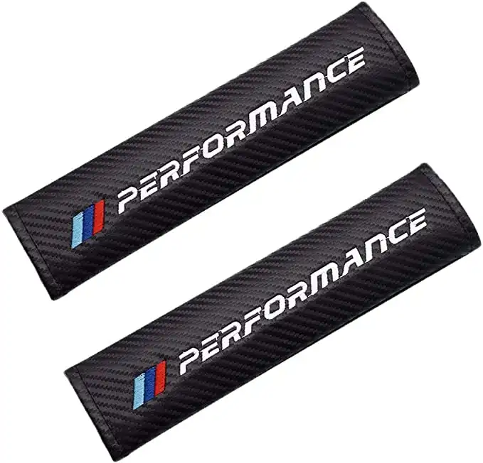 2 Pack - Car Seat Belt Covers for BMW