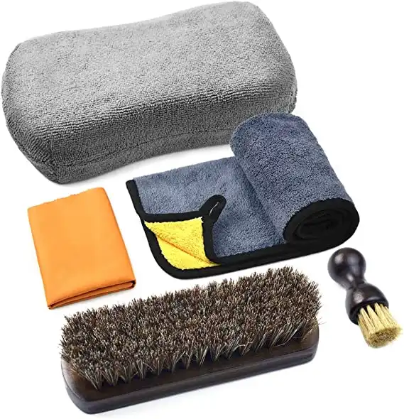 Leather Cleaning and Care Tool Kit - 5 Pcs Set