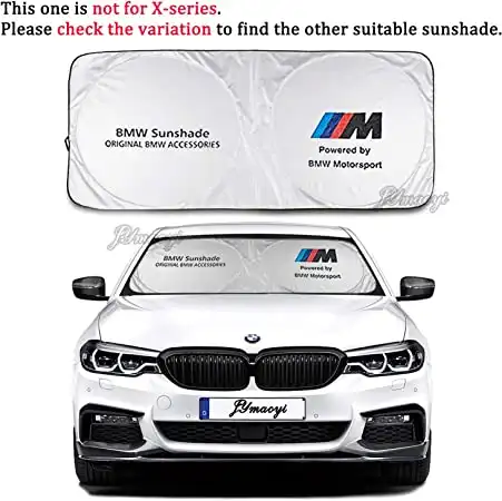 BMW Sunshade with Suction Cups Windshield